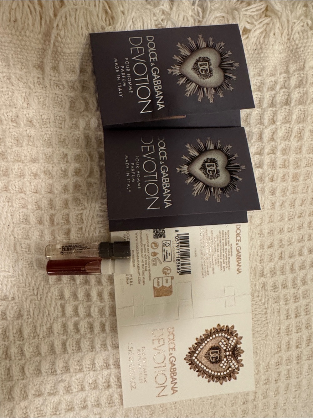 Dolce & Gabbana Devotion Sample set brand new
